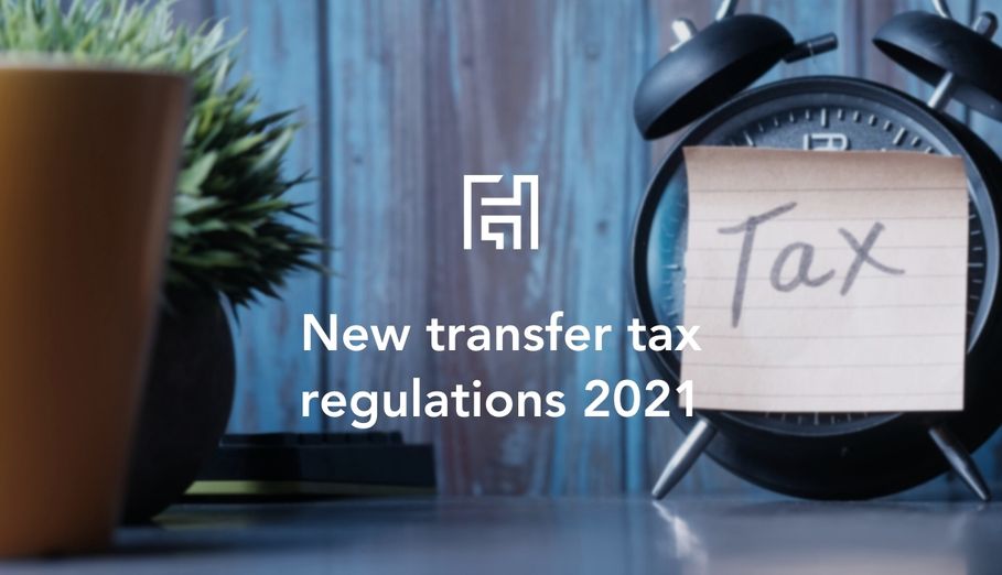 New transfer tax regulations 2021